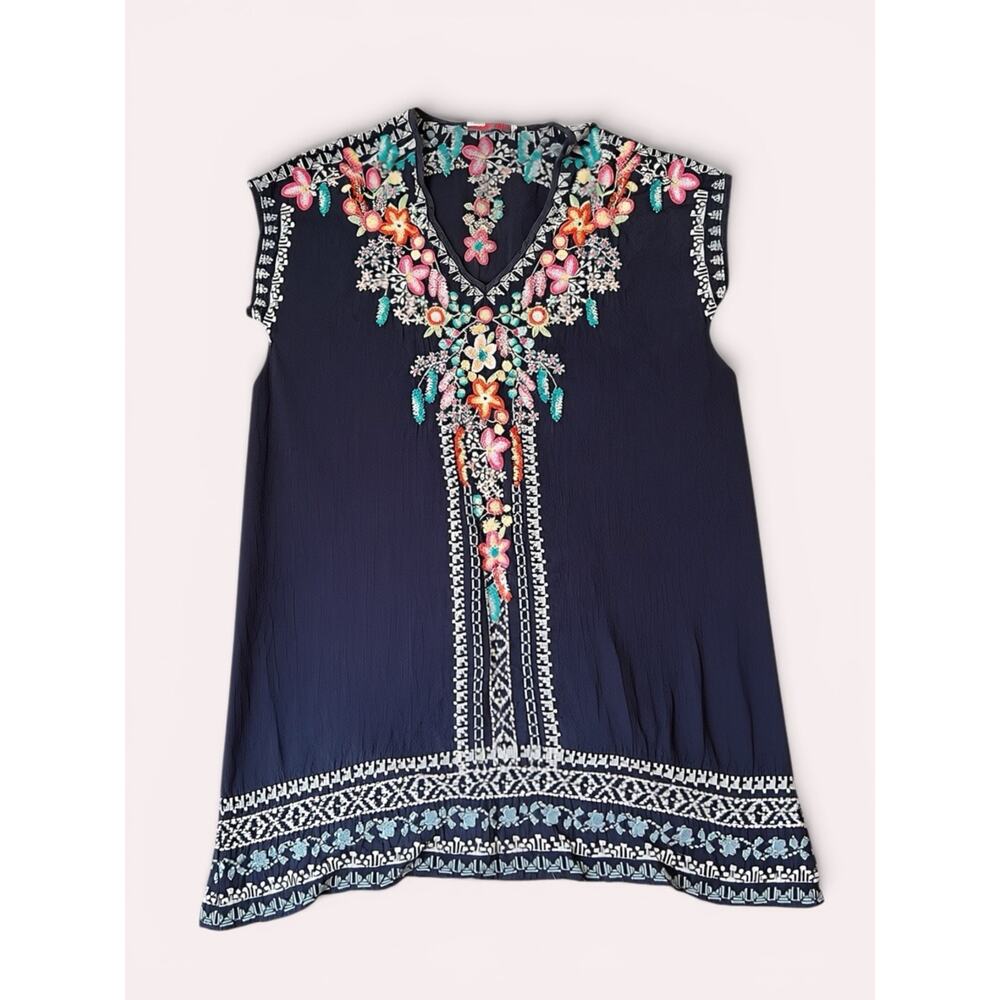 Johnny Was Letty Embroidered Tunic - Picture 5 of 10